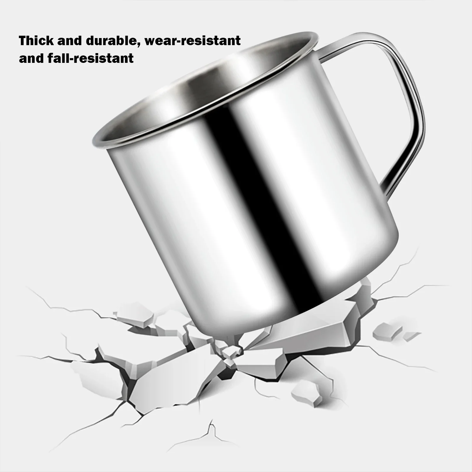 1/5/10PCS 200ML Stainless Steel Mug Coffee Cup Insulated Cup Keep Drinks Hot Camping Travel Mug Milk Tea Cup Tumbler Water Mug - Image 4