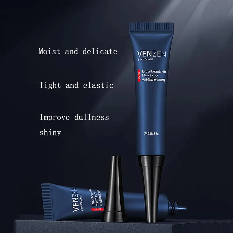 1-6Pcs Improves Repairing Dark Circles Men Eye Cream for Eye Care Gentle Moisturizing Fades Lines with Nicotinamide - Image 3