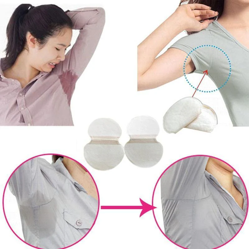 10/30/50pcs Disposable Absorbing Underarm Sweat Guard Pads Deodorant - Image 6