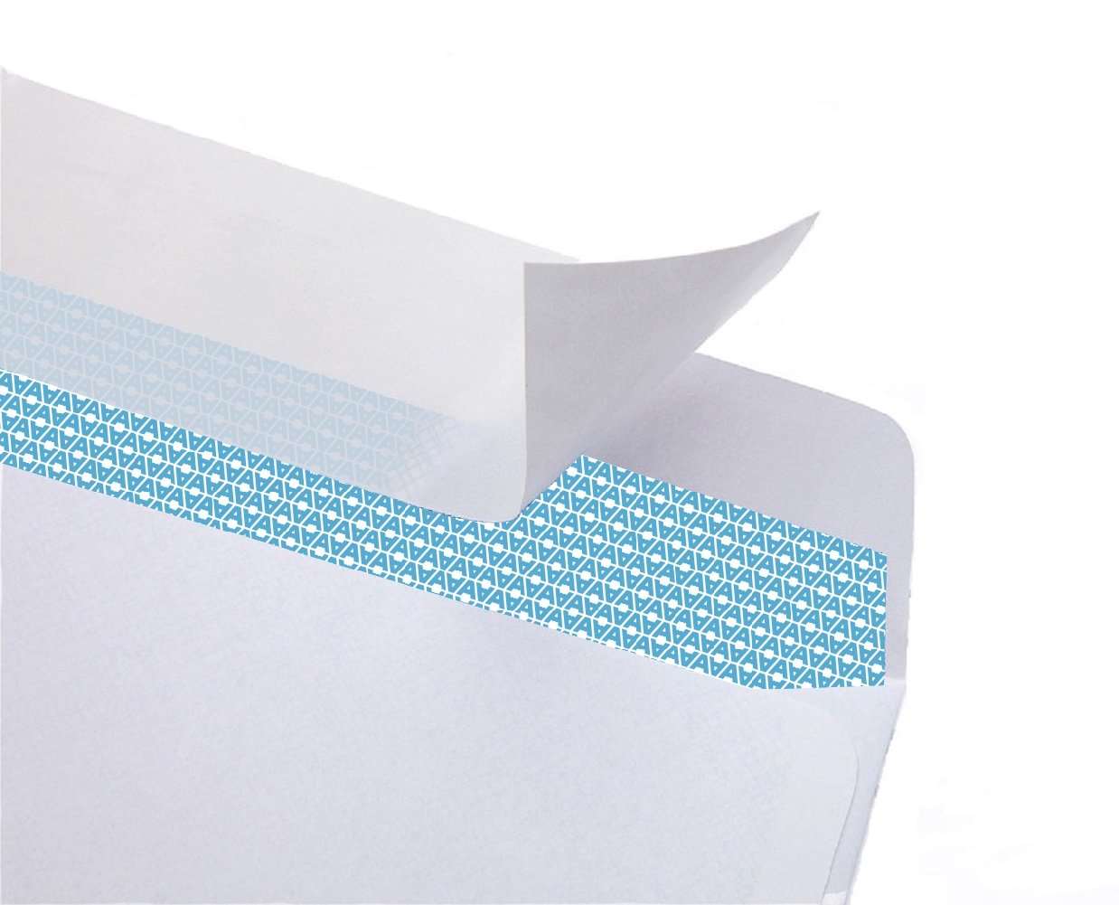 #10 Security Tinted Self-Seal Envelopes - No Window - EnveGuard, Size 4-1/8 X 9-1/2 Inches - White - 24 LB - 100 Count (34100) - Image 5