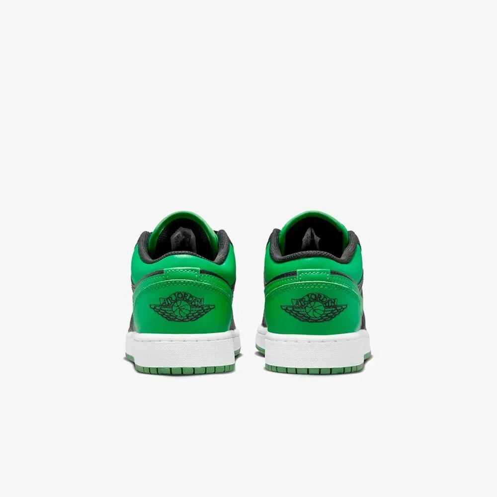 100 per cent of the original Nike Air Jordan 1 Low 'Lucky Green' (GS) Junior - women ' s daily shoes -  553560-065 - Image 6