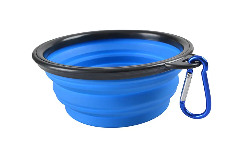 1000ml Large Collapsible Dog Pet Folding Silicone Bowl Outdoor Travel Portable Puppy Food Container Feeder Dish Bowl - Image 10