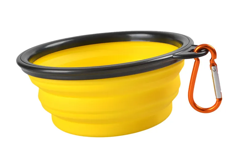 1000ml Large Collapsible Dog Pet Folding Silicone Bowl Outdoor Travel Portable Puppy Food Container Feeder Dish Bowl - Image 11