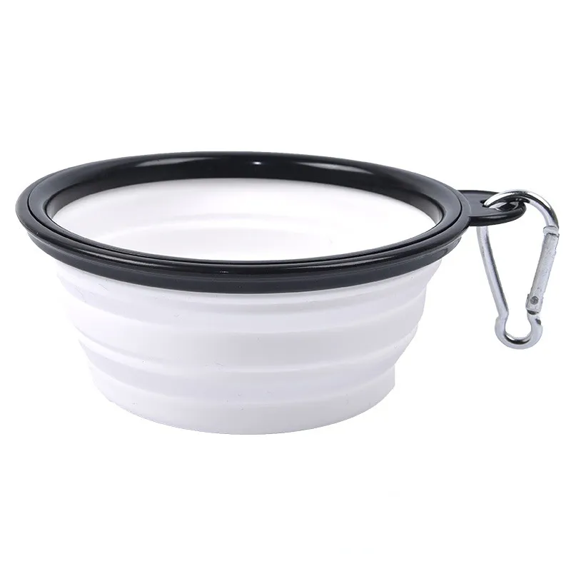 1000ml Large Collapsible Dog Pet Folding Silicone Bowl Outdoor Travel Portable Puppy Food Container Feeder Dish Bowl - Image 14