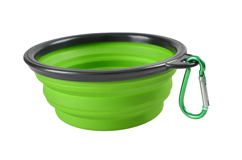1000ml Large Collapsible Dog Pet Folding Silicone Bowl Outdoor Travel Portable Puppy Food Container Feeder Dish Bowl - Image 8