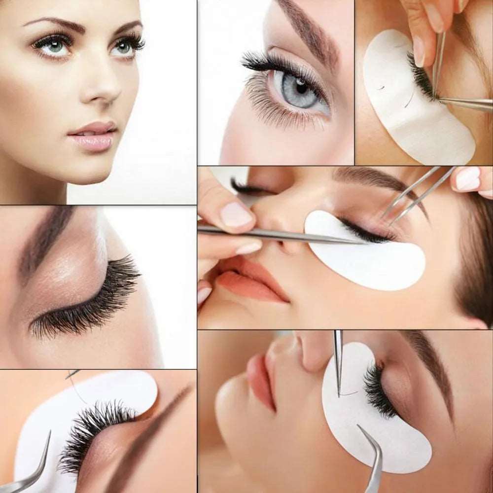 100pairs eye patches eyelash extension under eyelashes fake lashes stickers lash extension supplies patches for building eyelid - Image 6
