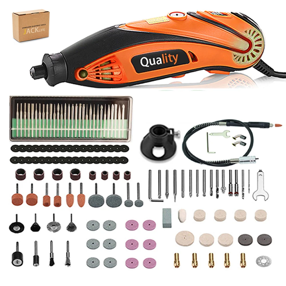 110V 220V Power Tools Electric Mini Drill Die Grinder Engraver Polisher with Rotary Tools Set Kit  For  3000 4000 - Image 2