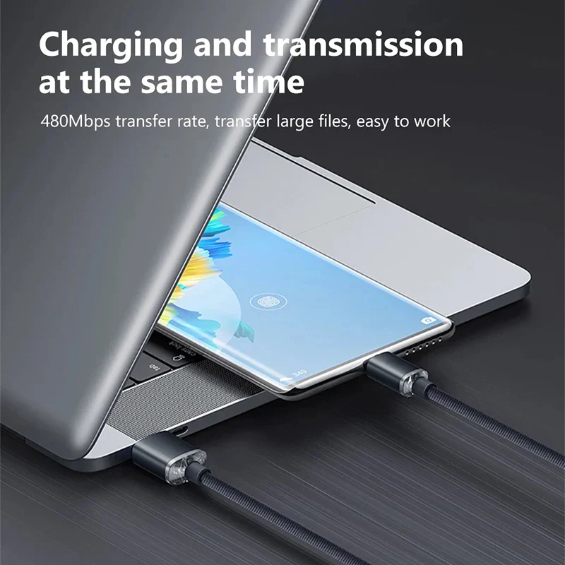 120W 6A Fast Charge USB Type C Quick Charge Cable For Samsung S23 Realme Xiaomi 13 Huawei Phone Fast Charging Cable Data Cables - Image 3