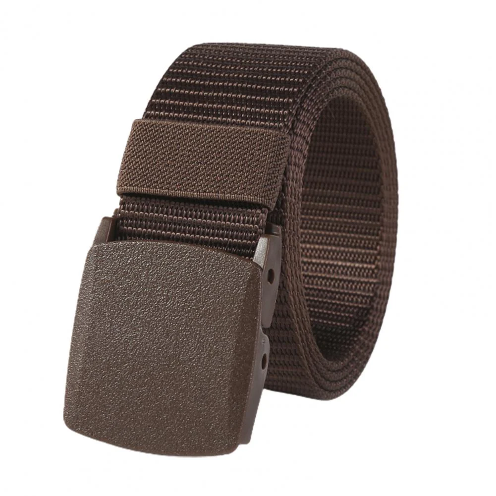 125cm Men Military Nylon Belt Adjustable Exquisite Buckle Men Lightweight All Match Waist Belt - Image 7