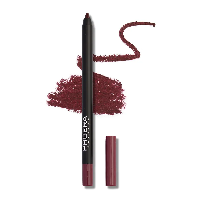 12Colors Lipliner Pencil Waterproof Sexy Red Matte Contour Tint Lipstick Lasting Non-stick Cup Moisturising Lips Makeup Cosmetic - Image 10