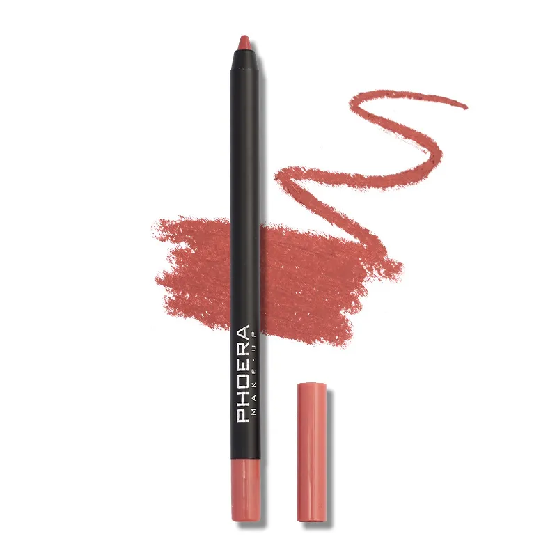 12Colors Lipliner Pencil Waterproof Sexy Red Matte Contour Tint Lipstick Lasting Non-stick Cup Moisturising Lips Makeup Cosmetic - Image 8