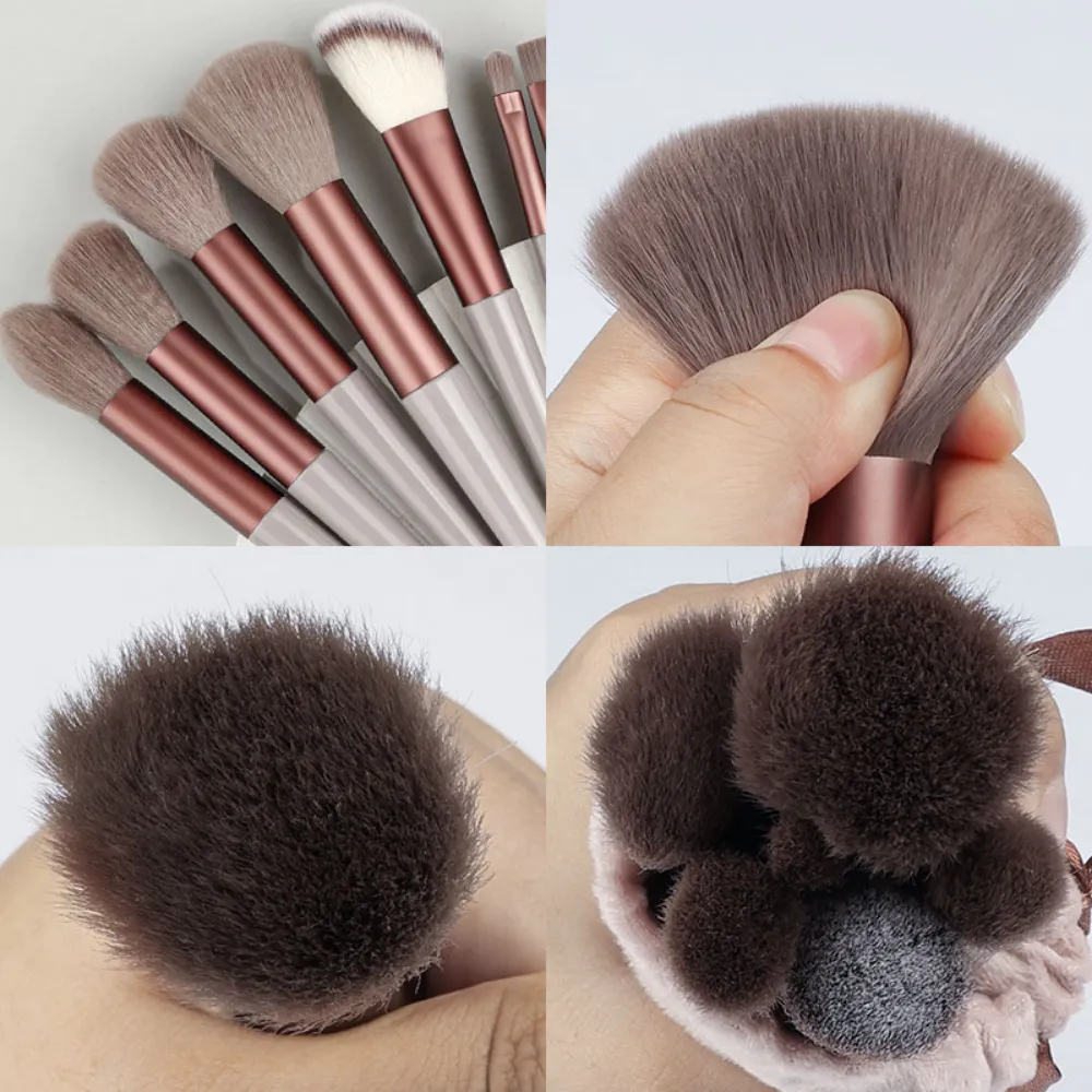 13Pcs Makeup Brush Set Make Up Concealer Brush Blush Powder Brush Eye Shadow Highlighter Foundation Brush Cosmetic Beauty Tools - Image 4