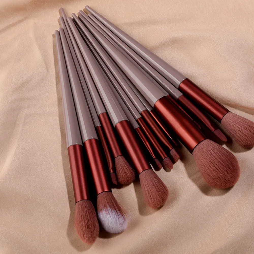 13Pcs Makeup Brush Set Make Up Concealer Brush Blush Powder Brush Eye Shadow Highlighter Foundation Brush Cosmetic Beauty Tools - Image 9