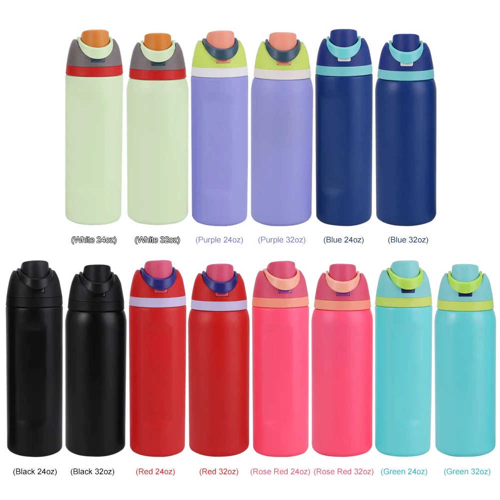 16/19/24/32OZ Stainless Steel Vacuum Double-Layer Insulated Sports Water Bottle Perfect Companion for Outdoor Sport Adventure - Image 10