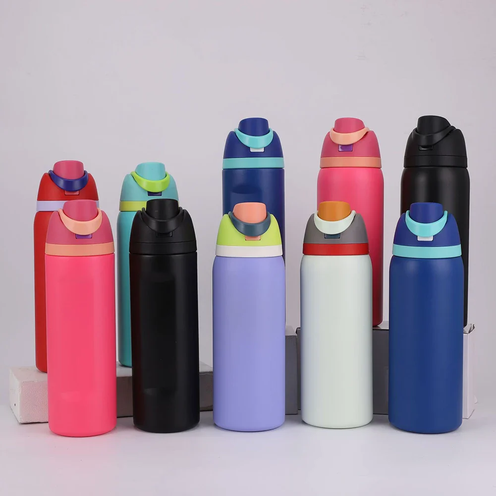 16/19/24/32OZ Stainless Steel Vacuum Double-Layer Insulated Sports Water Bottle Perfect Companion for Outdoor Sport Adventure - Image 2