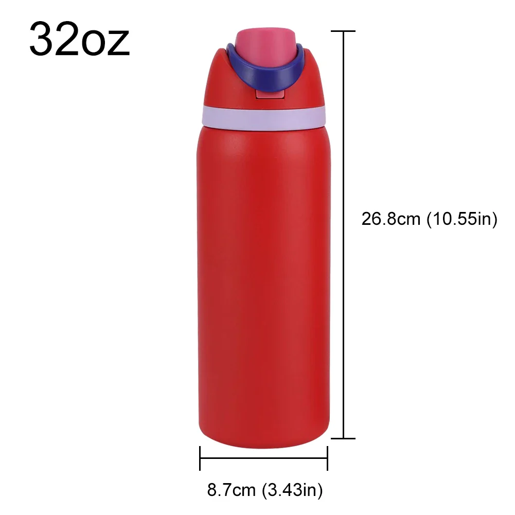 16/19/24/32OZ Stainless Steel Vacuum Double-Layer Insulated Sports Water Bottle Perfect Companion for Outdoor Sport Adventure - Image 21