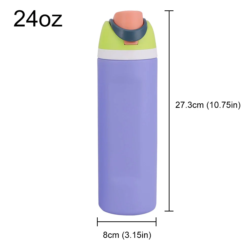 16/19/24/32OZ Stainless Steel Vacuum Double-Layer Insulated Sports Water Bottle Perfect Companion for Outdoor Sport Adventure - Image 24