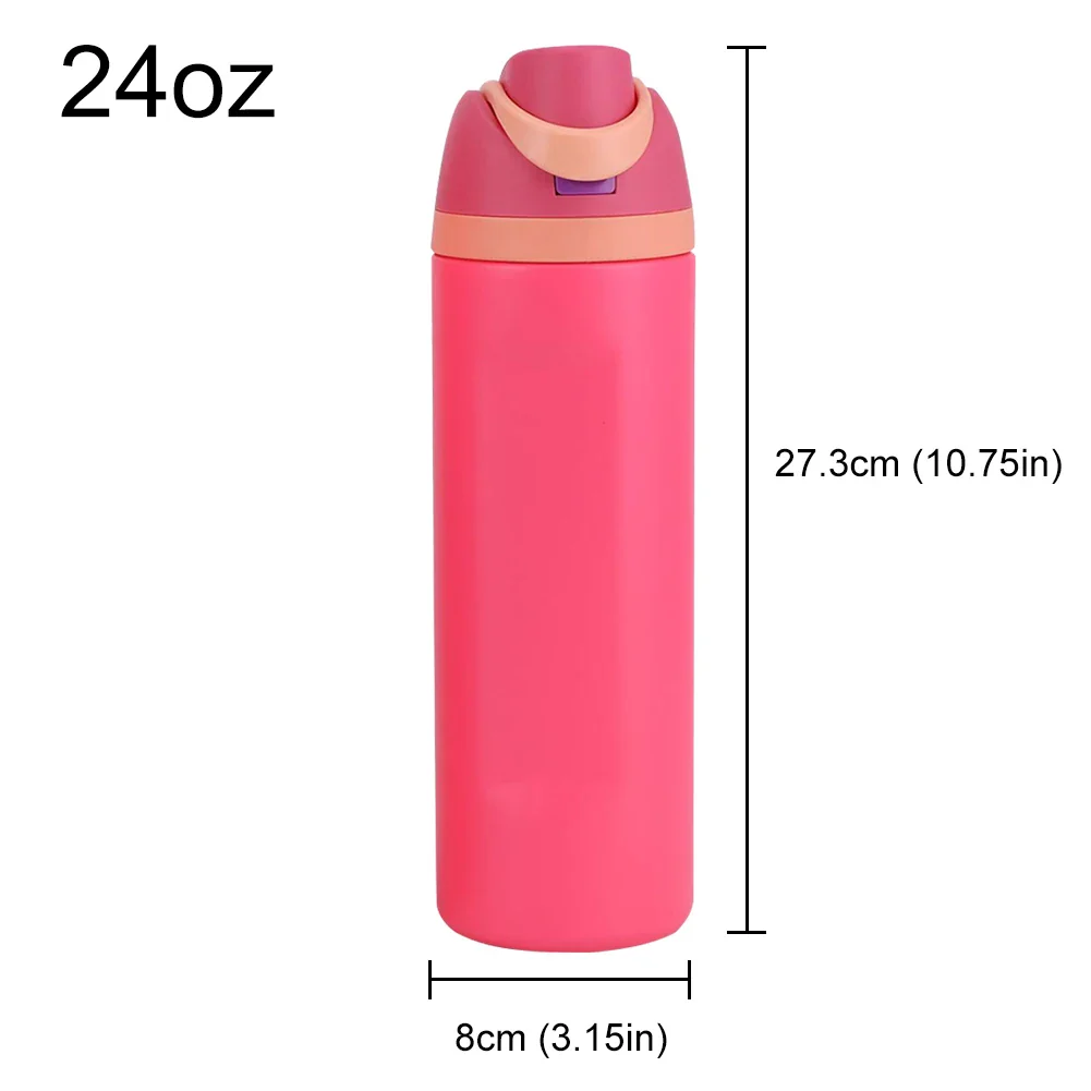 16/19/24/32OZ Stainless Steel Vacuum Double-Layer Insulated Sports Water Bottle Perfect Companion for Outdoor Sport Adventure - Image 29