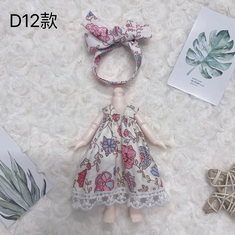 16cm Bjd Doll Clothes High-end Dress Up Can Dress Up Fashion Doll Clothes Skirt Suit Best Gifts for Children DIY Girls Toys - Image 31