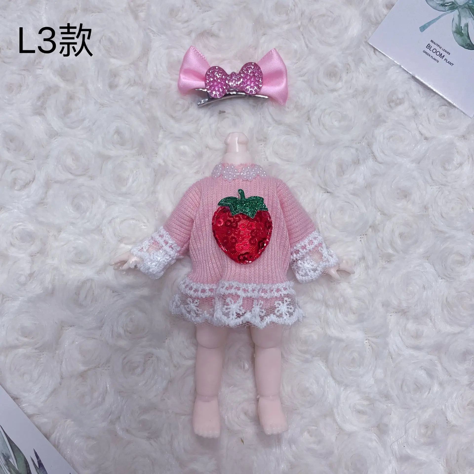16cm Bjd Doll Clothes High-end Dress Up Can Dress Up Fashion Doll Clothes Skirt Suit Best Gifts for Children DIY Girls Toys - Image 7