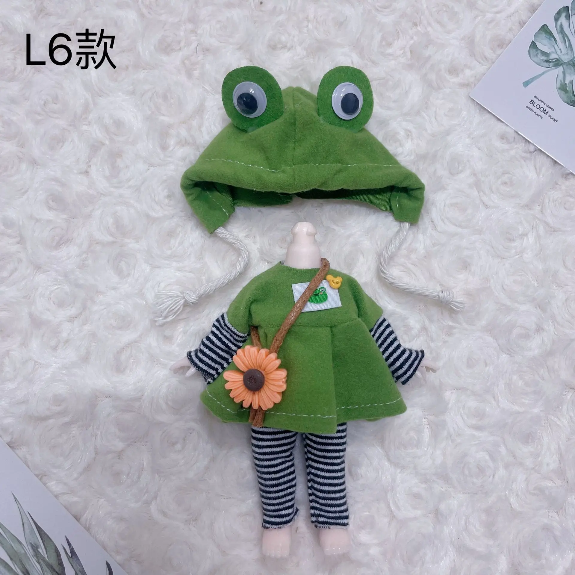 16cm Bjd Doll Clothes High-end Dress Up Can Dress Up Fashion Doll Clothes Skirt Suit Best Gifts for Children DIY Girls Toys - Image 9