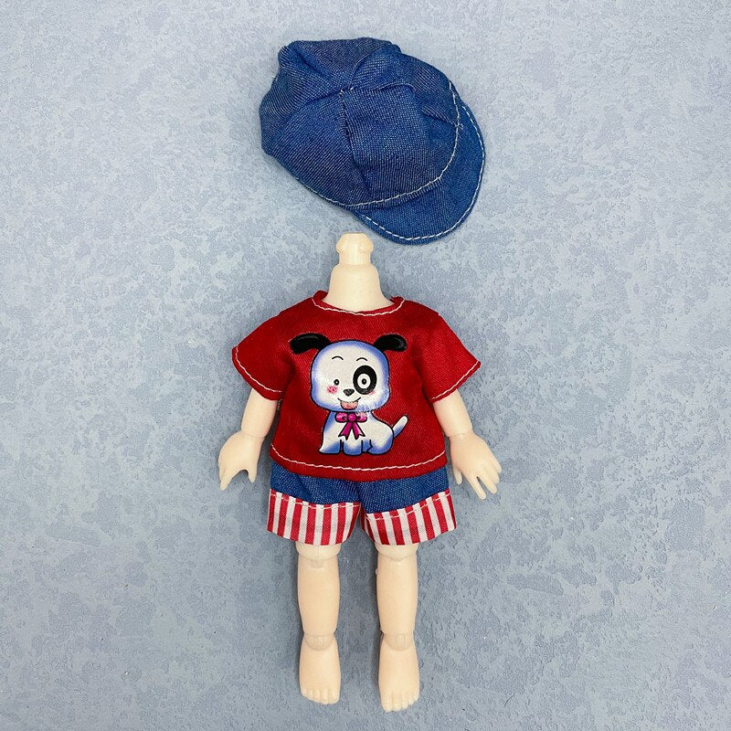 16cm Ob11 Doll Clothes 8 Points Bjd Dressup Cute Casual Suit Lolita Skirt Accessories Girl Dress Up Toys Children Birthday Gift - Image 22