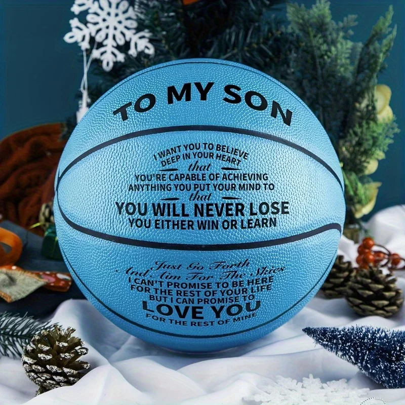 1Pc Blue Creative Special Basketball, Ideal Gift for Some Special Occasions Such As Birthdays, Anniversaries - Image 2