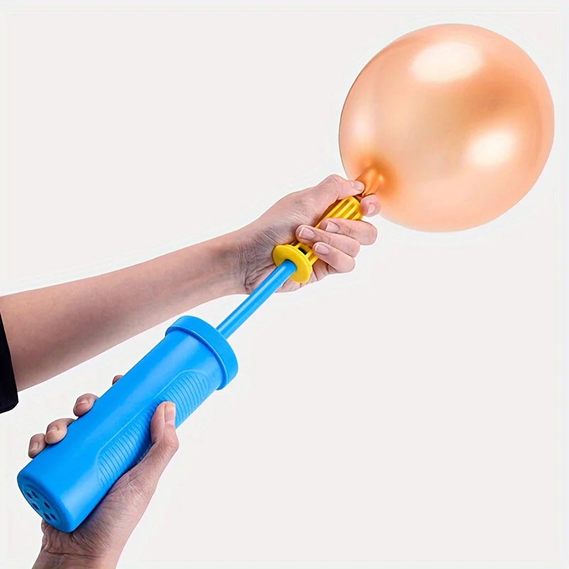 1pc Blue High Quality Two-Way Pump Balloon Accessory, Time-Saving And Convenient, Ideal Party Decorating Partner Halloween, Thanksgiving And Christmas Gift Easter Gift, Easter Room Decor - Image 8