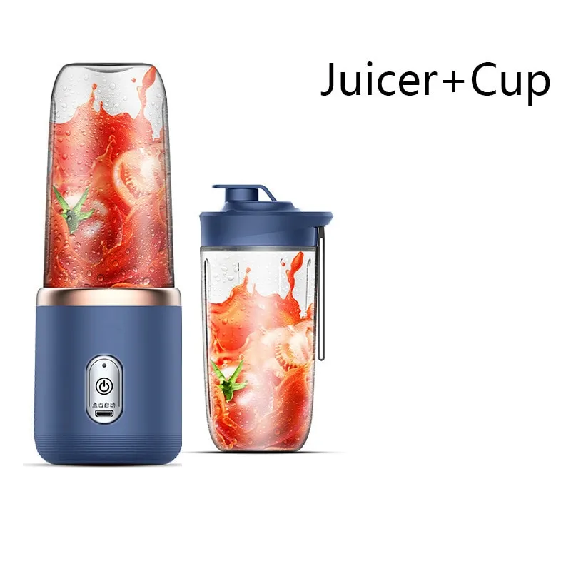 1pc Blue/Pink Portable Electric Small Juice Extractor Household Multi Function Juice Cup Mixing And Auxiliary Food - Image 8