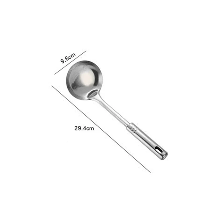 1PC Kitchen Stainless Steel Cooking Spatula Shovel Colander Kitchenware Pots Set Utensils Rice Soup Spoon Cookware Accessories - Image 9