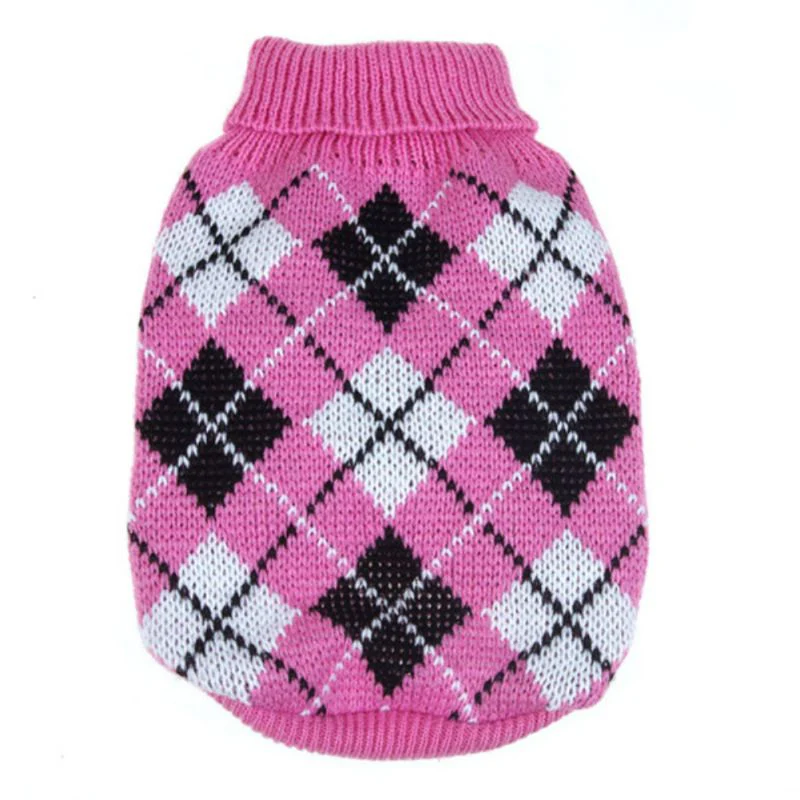 1Pc Winter Dog Sweater Small Dog Clothes Puppy Sweater For Pet Dog - Image 2