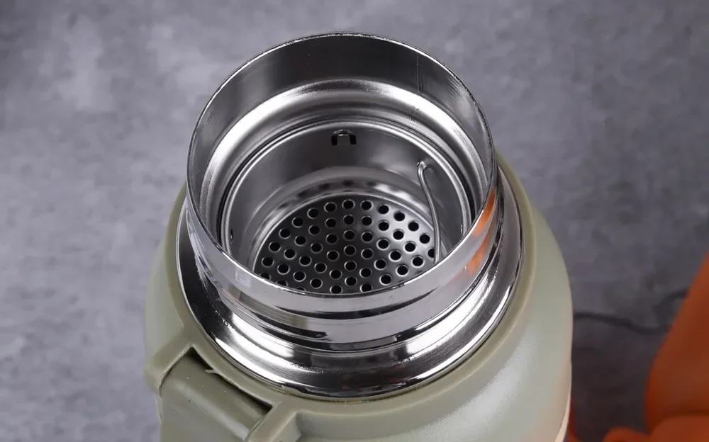 1PCS Stainless Steel Thermos with Tea Filter Double Wall Vacuum Flask Sports Outdoor Fitness Thermal Bottle Insulation Cup - Image 16
