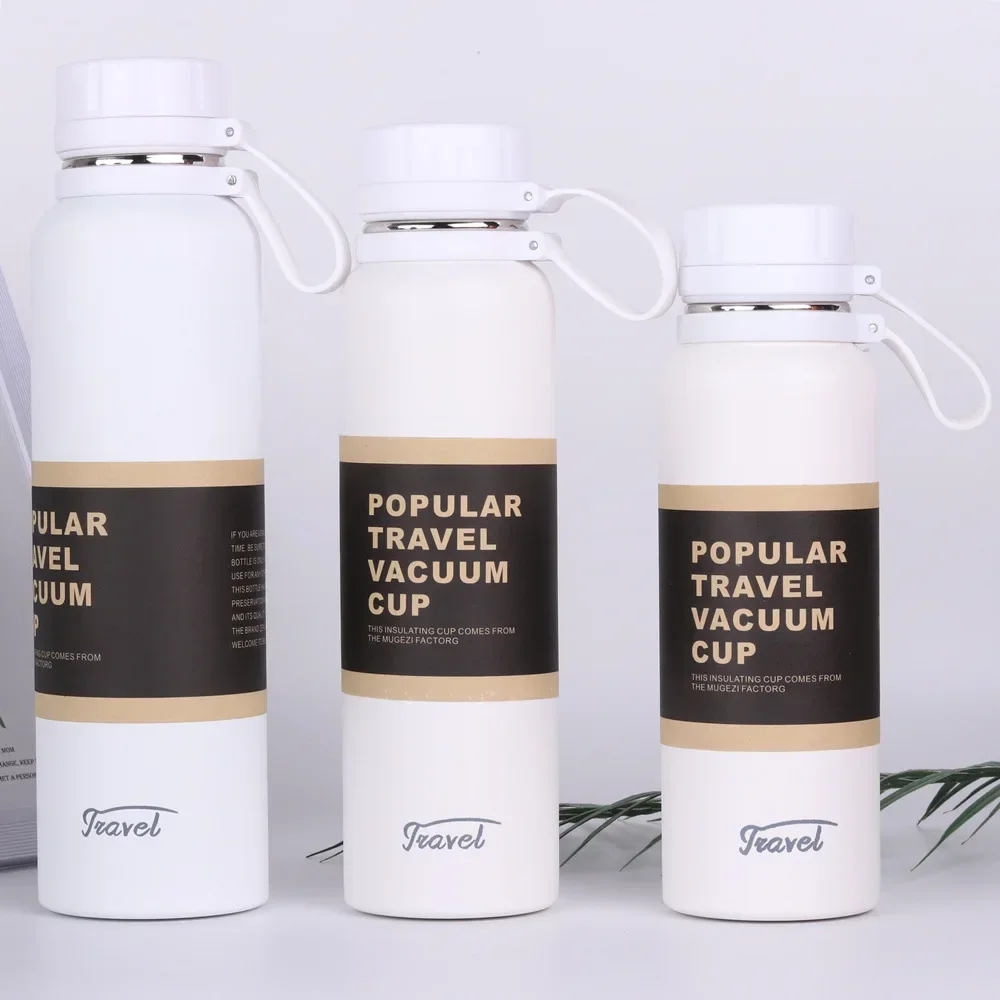 1PCS Stainless Steel Thermos with Tea Filter Double Wall Vacuum Flask Sports Outdoor Fitness Thermal Bottle Insulation Cup - Image 21