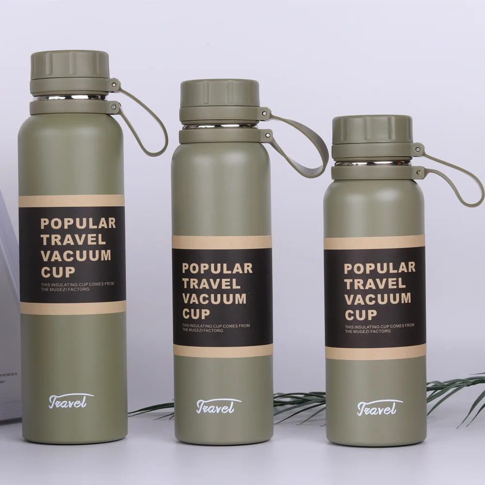 1PCS Stainless Steel Thermos with Tea Filter Double Wall Vacuum Flask Sports Outdoor Fitness Thermal Bottle Insulation Cup - Image 28