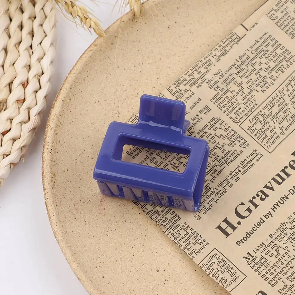 1Piece Square Acetate Acrylic INS Korean Hair Clips Girls Hairpins Crab Claws Clamp Hair Accessories for Women Banana Grips Slid - Image 7