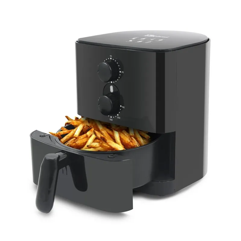 1Qt Compact Air Fryer, Black