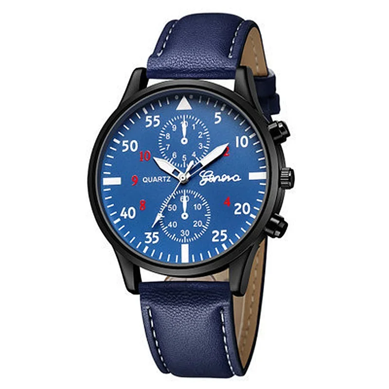 2/1pcs Men Sports Watches Set Man Business Quartz Wristwatch Luxury Brown Leather Bracelet Men Casual Clock Watch（no Box）gifts - Image 15