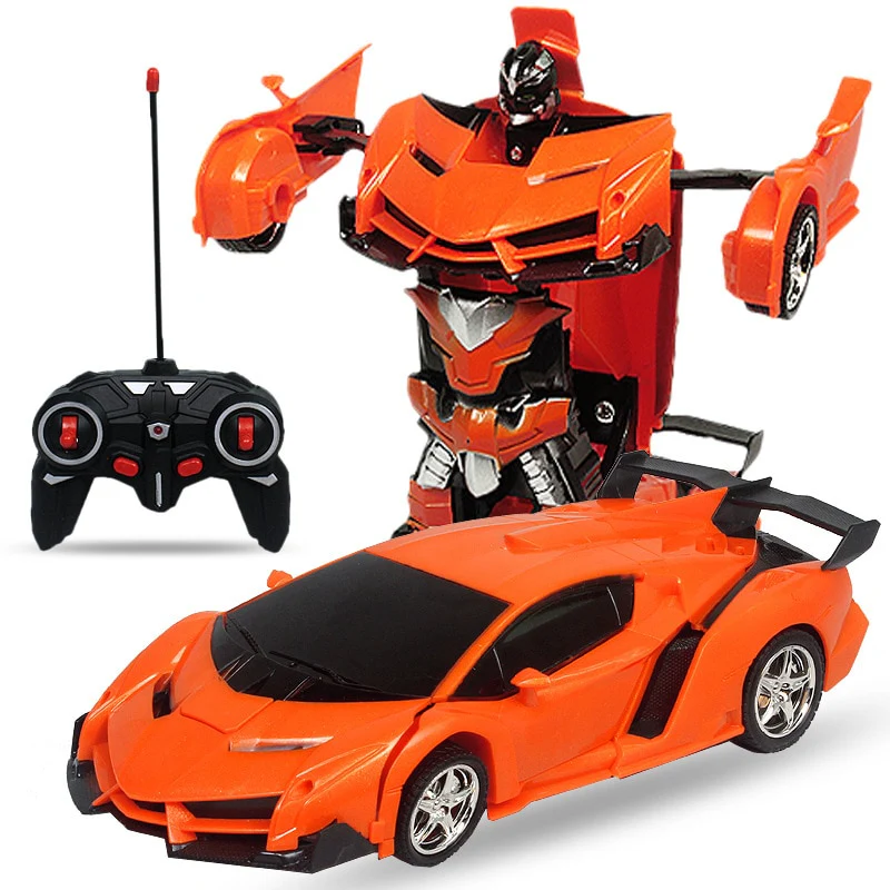 2 in 1 Electric RC Car Transformation Robots Children Boys Toys - Image 10
