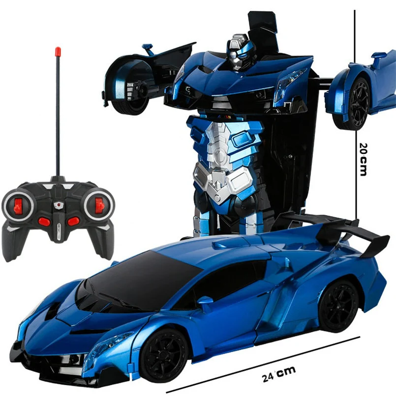 2 in 1 Electric RC Car Transformation Robots Children Boys Toys - Image 8