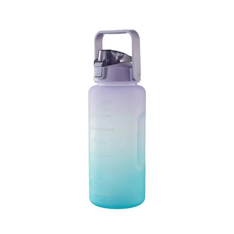 2 Liters Water Bottle Motivational Drinking Bottle Sports Water Bottle With Time Marker Portable Reusable Plastic Cups 900ml - Image 6