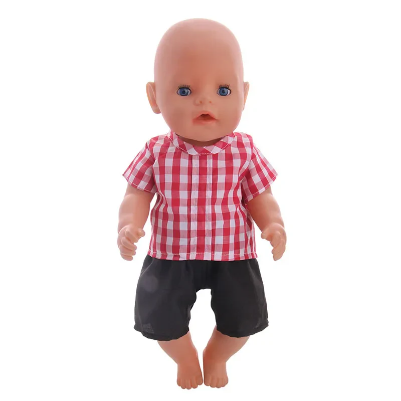 2 Pcs/Set Cute Pajamas Doll Accessories Clothes Dress For 18 Inch Girl Doll & 43 cm New Born Baby Doll,Our Generation,gifts - Image 23