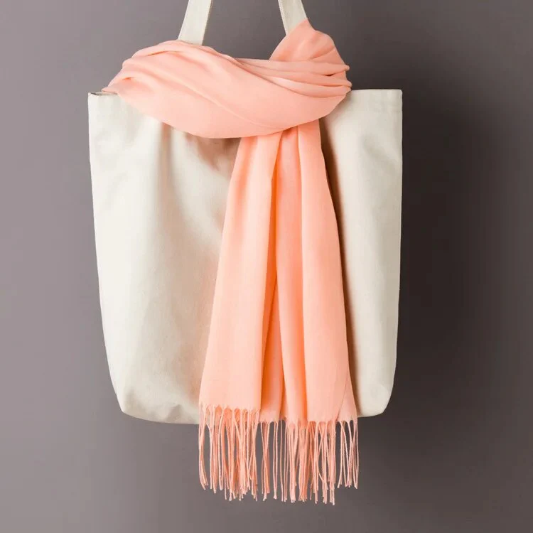 200*70cm Unisex Cashmere Scarf Warm Shawl Female Pashmina Kerchief Wool Stole Head Neck Long Winter Women Ladies men muffler - Image 10