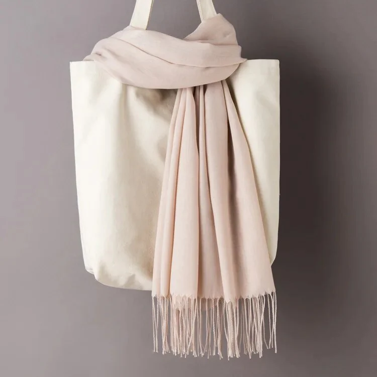 200*70cm Unisex Cashmere Scarf Warm Shawl Female Pashmina Kerchief Wool Stole Head Neck Long Winter Women Ladies men muffler - Image 14