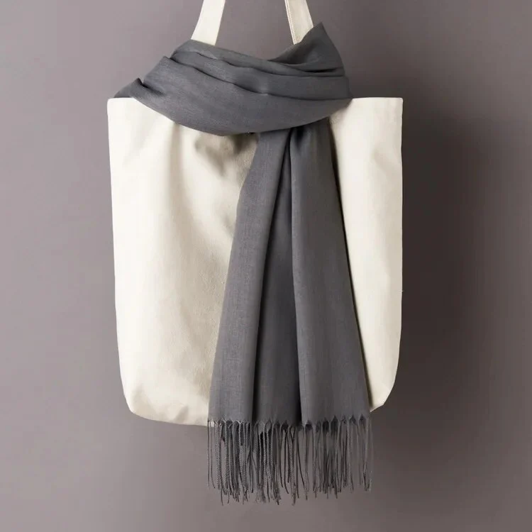 200*70cm Unisex Cashmere Scarf Warm Shawl Female Pashmina Kerchief Wool Stole Head Neck Long Winter Women Ladies men muffler - Image 24