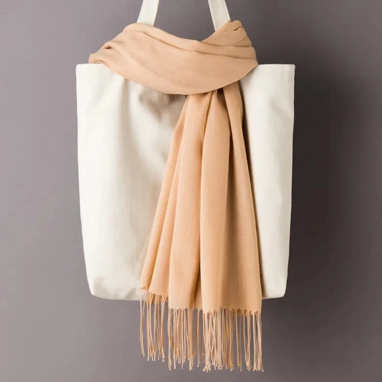 200*70cm Unisex Cashmere Scarf Warm Shawl Female Pashmina Kerchief Wool Stole Head Neck Long Winter Women Ladies men muffler - Image 29
