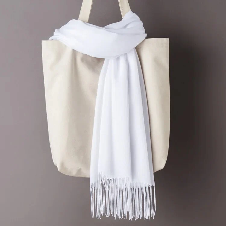 200*70cm Unisex Cashmere Scarf Warm Shawl Female Pashmina Kerchief Wool Stole Head Neck Long Winter Women Ladies men muffler - Image 31