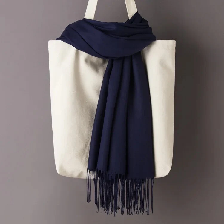 200*70cm Unisex Cashmere Scarf Warm Shawl Female Pashmina Kerchief Wool Stole Head Neck Long Winter Women Ladies men muffler - Image 32