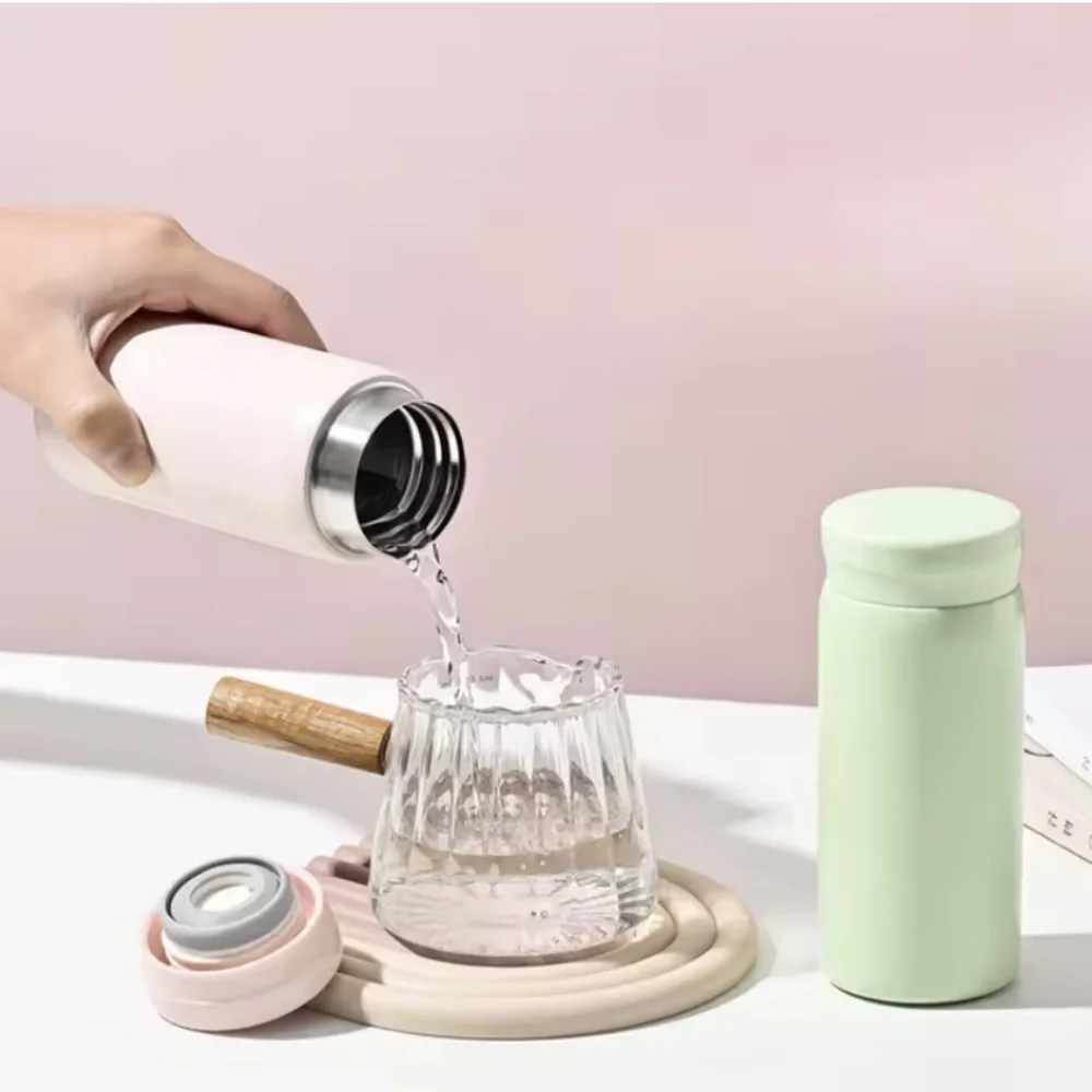 200ml Mini Insulated Cup Stainless Steel Coffee Thermal Mug 316 Vacuum Flasks for Hot and Cold Cup - Image 3