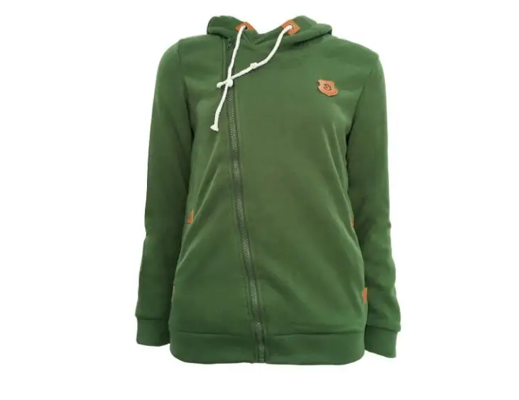 2018 Casual Women Hoodies Autumn Winter Women Zipper Hoodies Thick Thicken hoody Women Sweatshirt Hoodies - Image 10