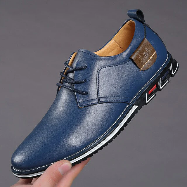 2020 Big Plus Size 38-48 Leather Men Shoes Fashion Loafers Breathable Casual Slip On - Image 7